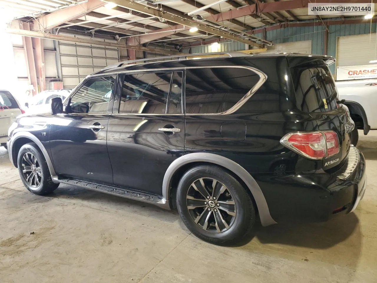 2017 Nissan Armada Platinum VIN: JN8AY2NE2H9701440 Lot: 60681594