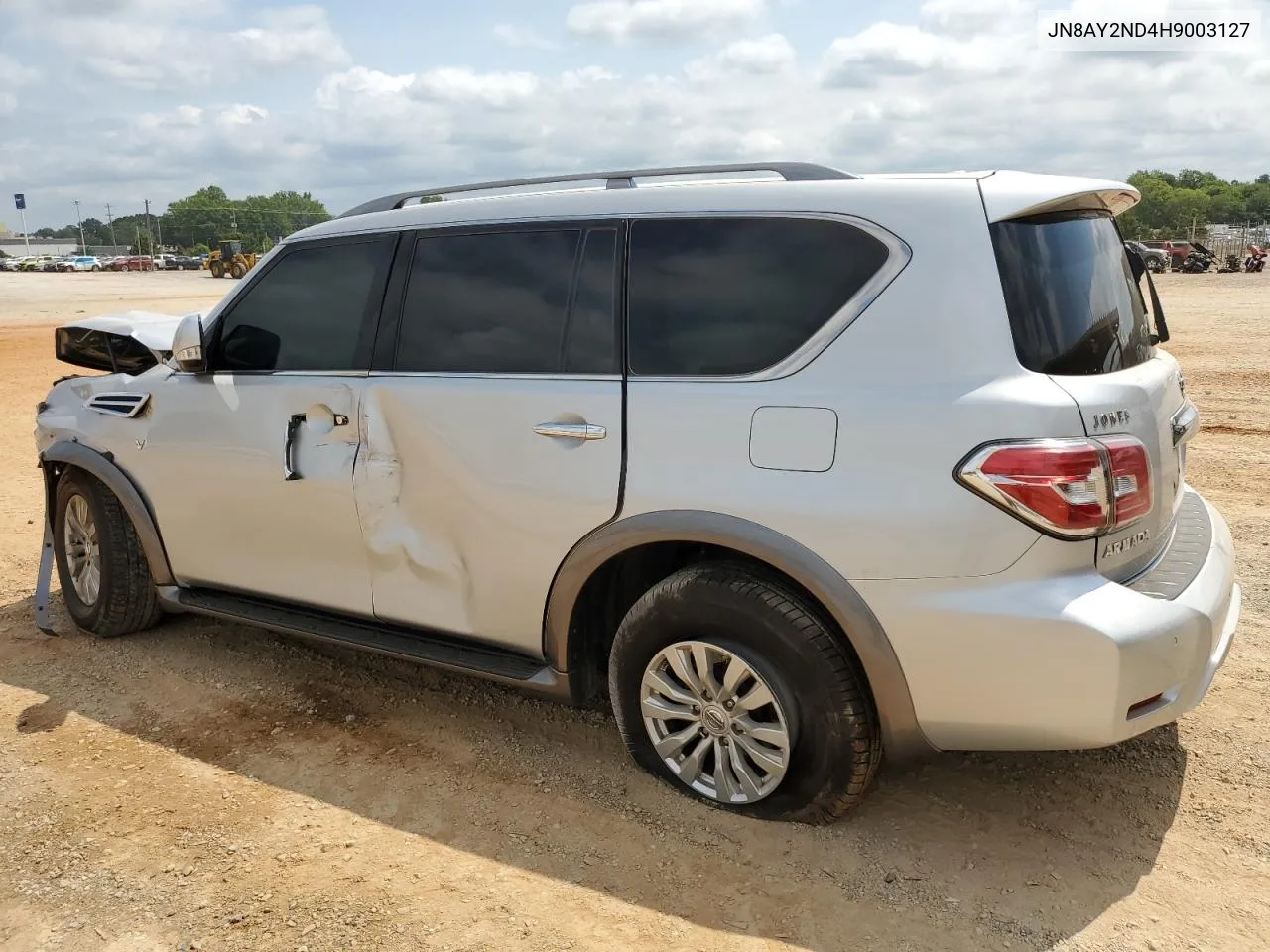 2017 Nissan Armada Sv VIN: JN8AY2ND4H9003127 Lot: 61635214