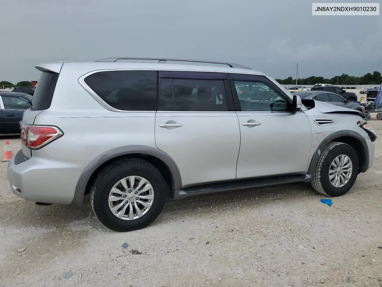 2017 Nissan Armada Sv VIN: JN8AY2NDXH9010230 Lot: 62329554