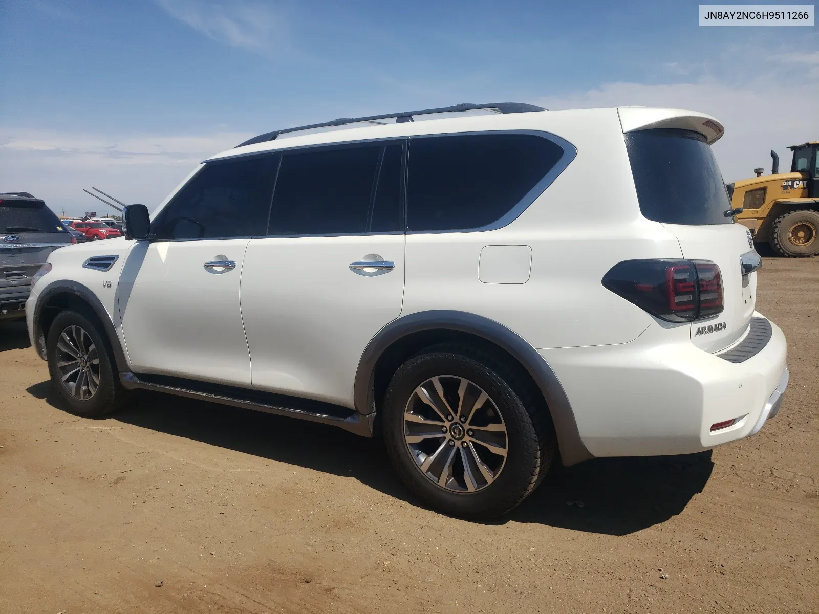 2017 Nissan Armada Sv VIN: JN8AY2NC6H9511266 Lot: 62749334