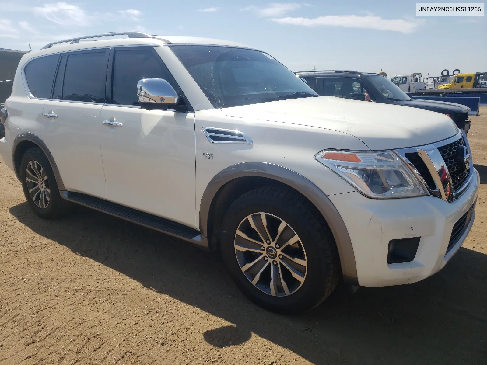 2017 Nissan Armada Sv VIN: JN8AY2NC6H9511266 Lot: 62749334