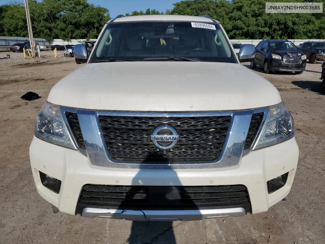 2017 Nissan Armada Sv VIN: JN8AY2ND5H9003685 Lot: 62896604