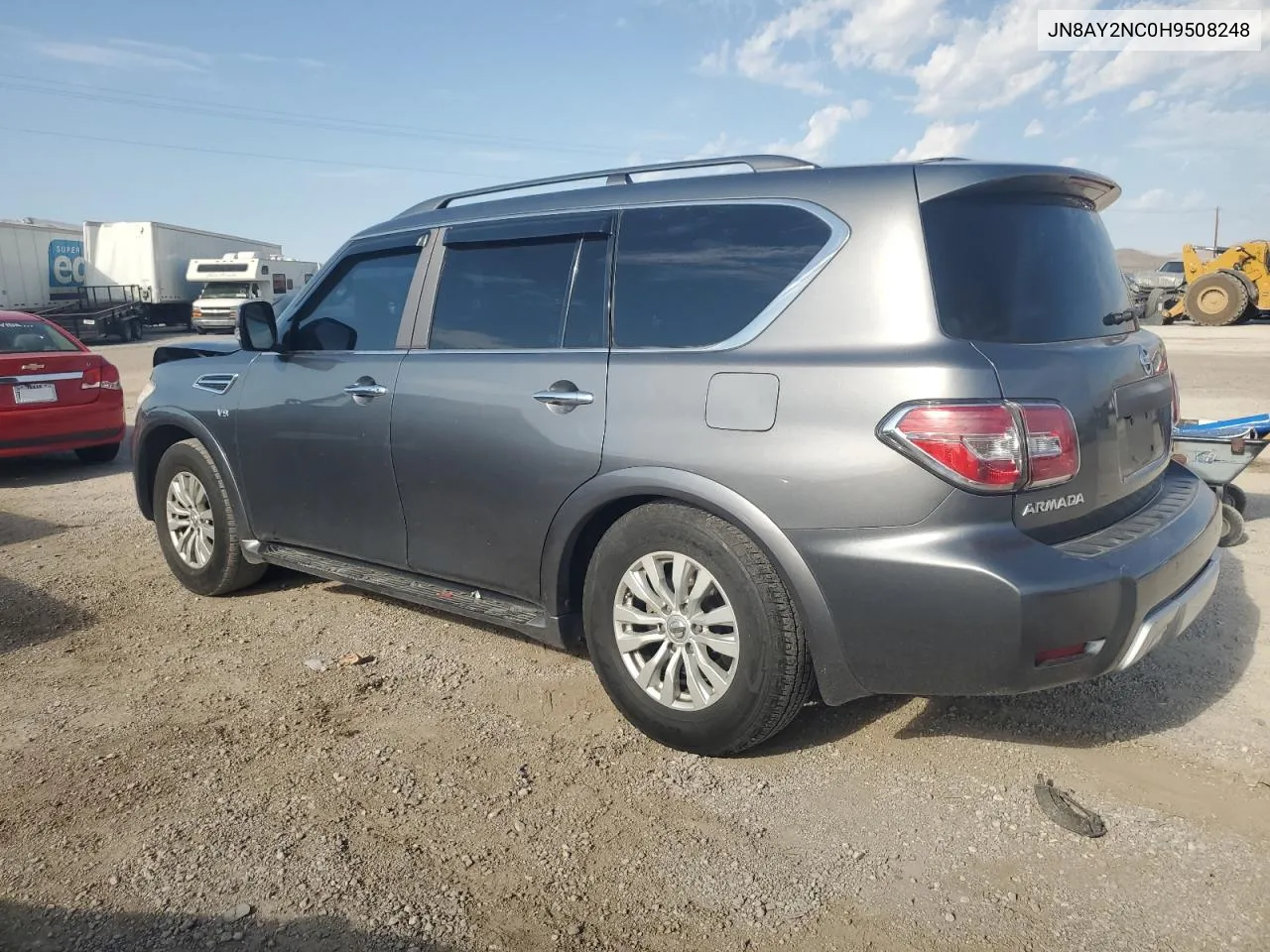 2017 Nissan Armada Sv VIN: JN8AY2NC0H9508248 Lot: 63706424