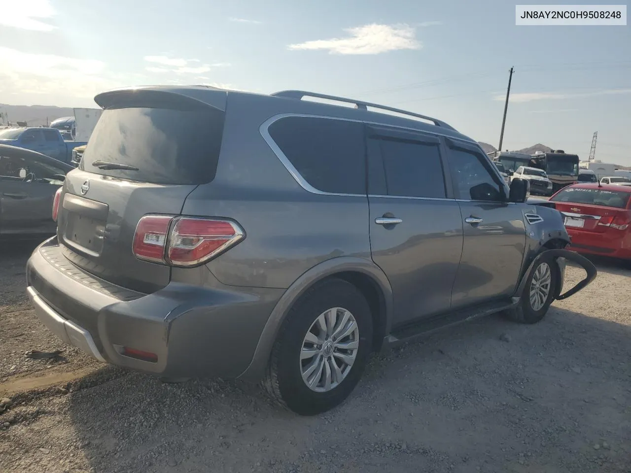 2017 Nissan Armada Sv VIN: JN8AY2NC0H9508248 Lot: 63706424