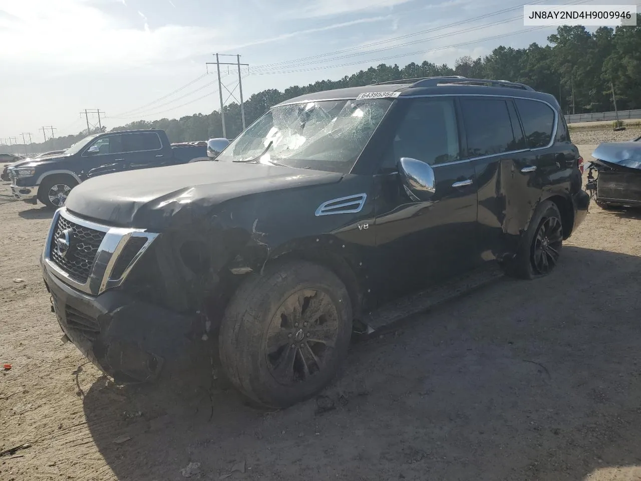 2017 Nissan Armada Sv VIN: JN8AY2ND4H9009946 Lot: 64395354