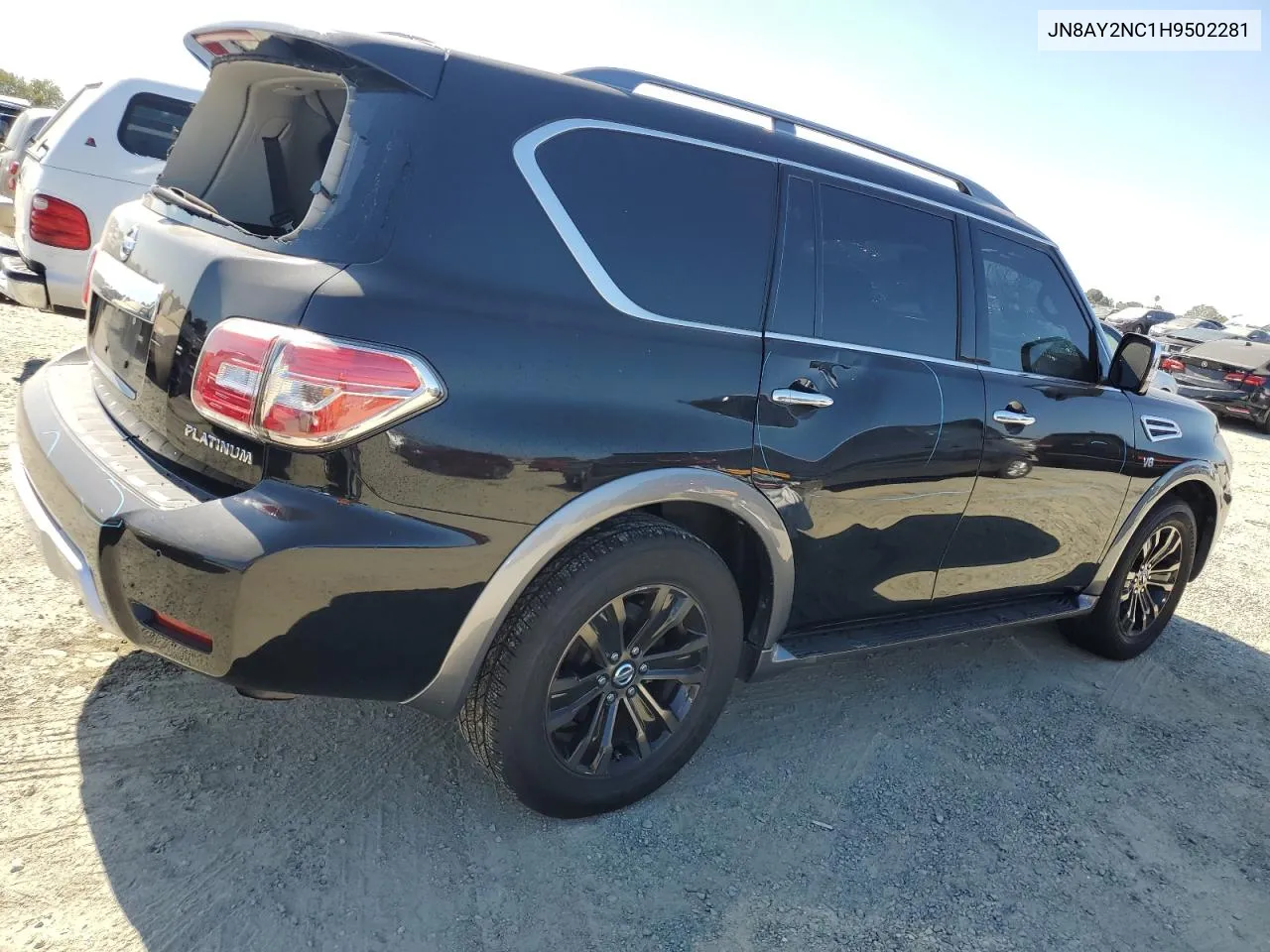 2017 Nissan Armada Sv VIN: JN8AY2NC1H9502281 Lot: 65476244