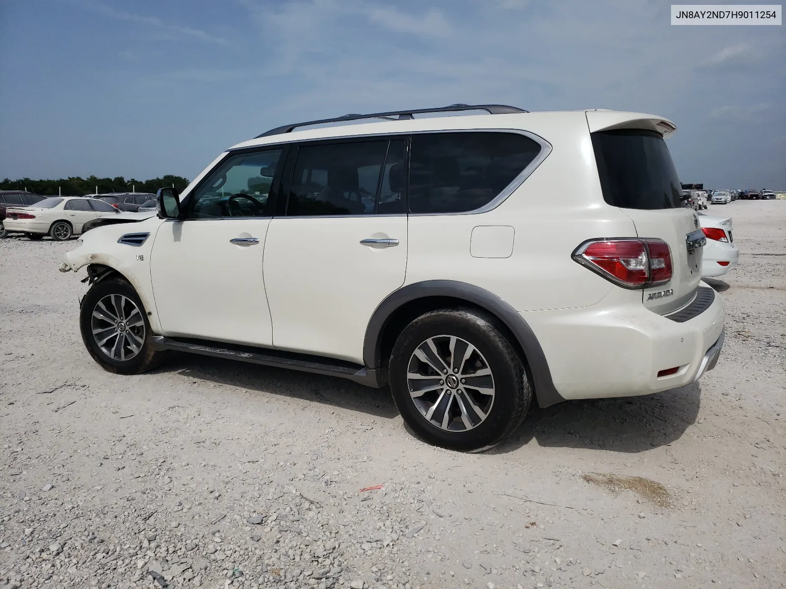 JN8AY2ND7H9011254 2017 Nissan Armada Sv