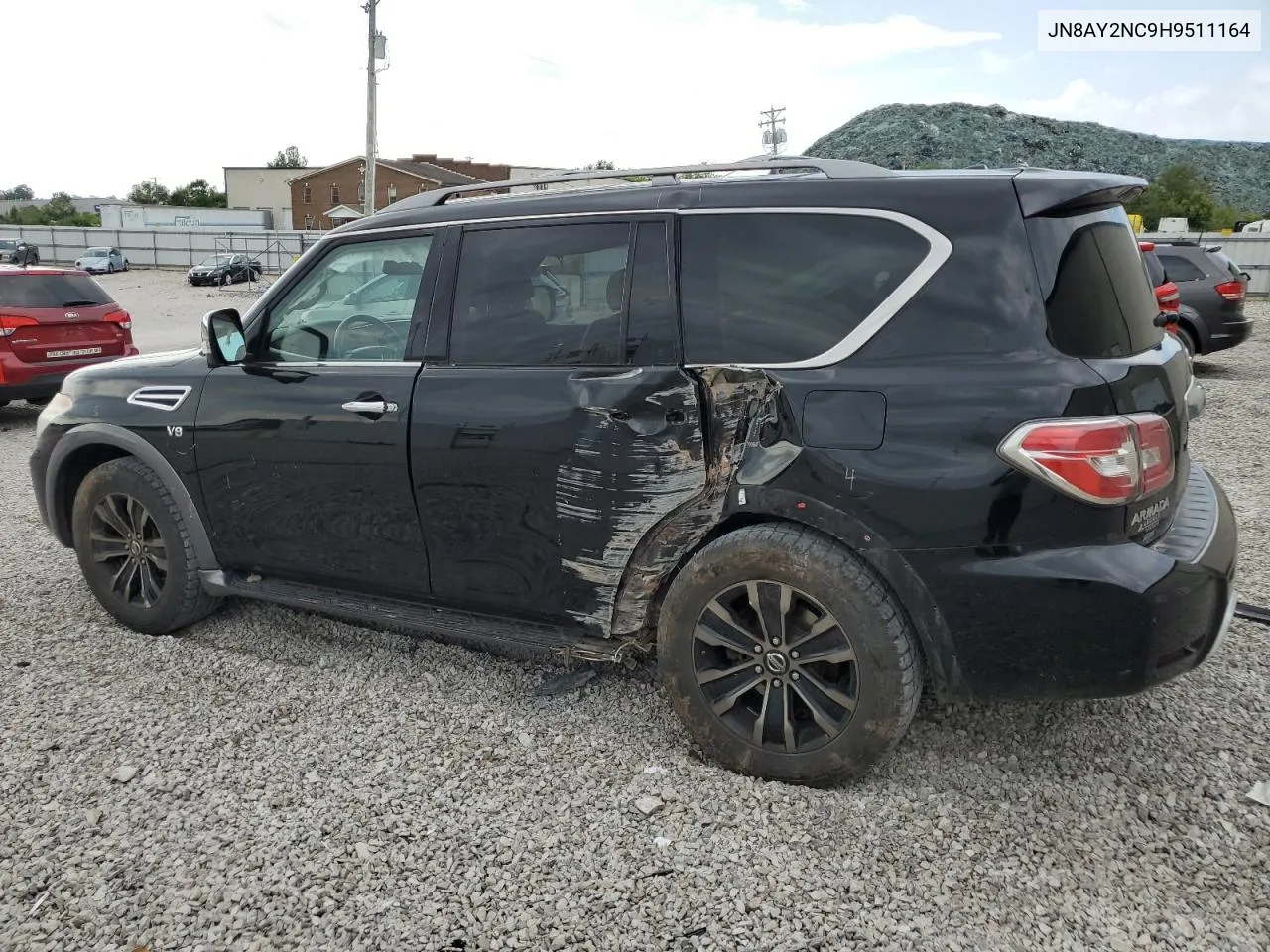 2017 Nissan Armada Sv VIN: JN8AY2NC9H9511164 Lot: 66906834