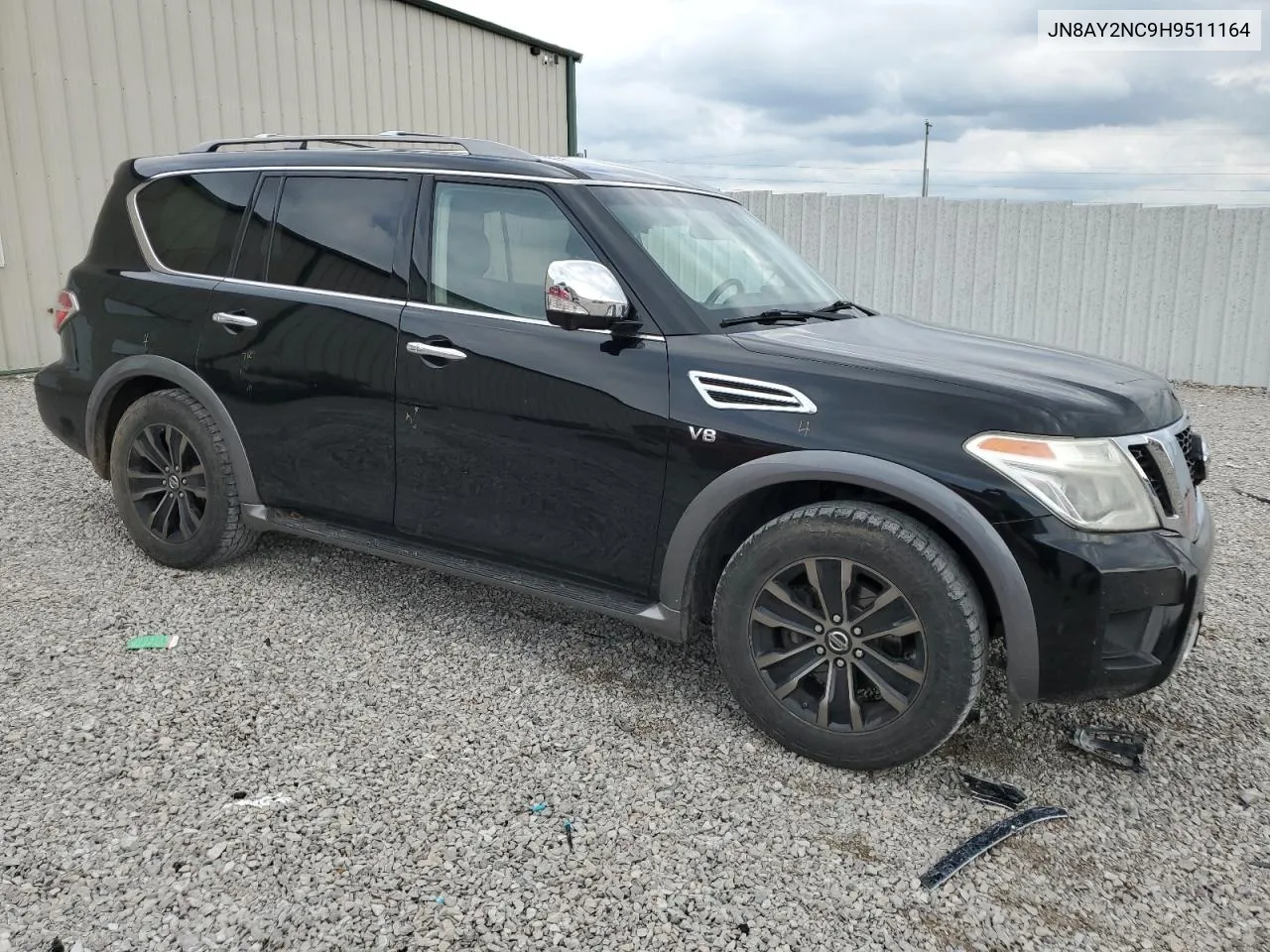 2017 Nissan Armada Sv VIN: JN8AY2NC9H9511164 Lot: 66906834