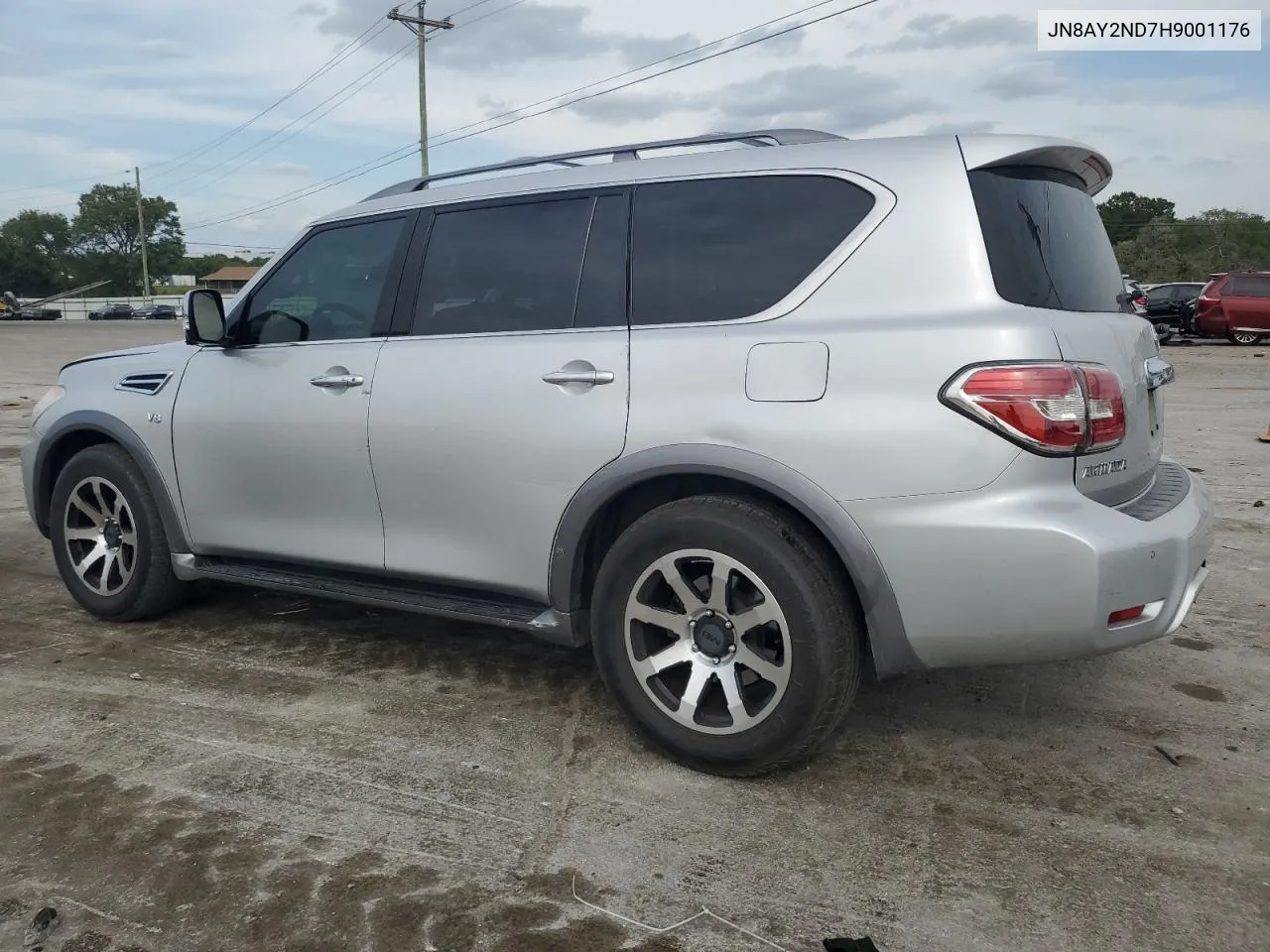 2017 Nissan Armada Sv VIN: JN8AY2ND7H9001176 Lot: 67538324