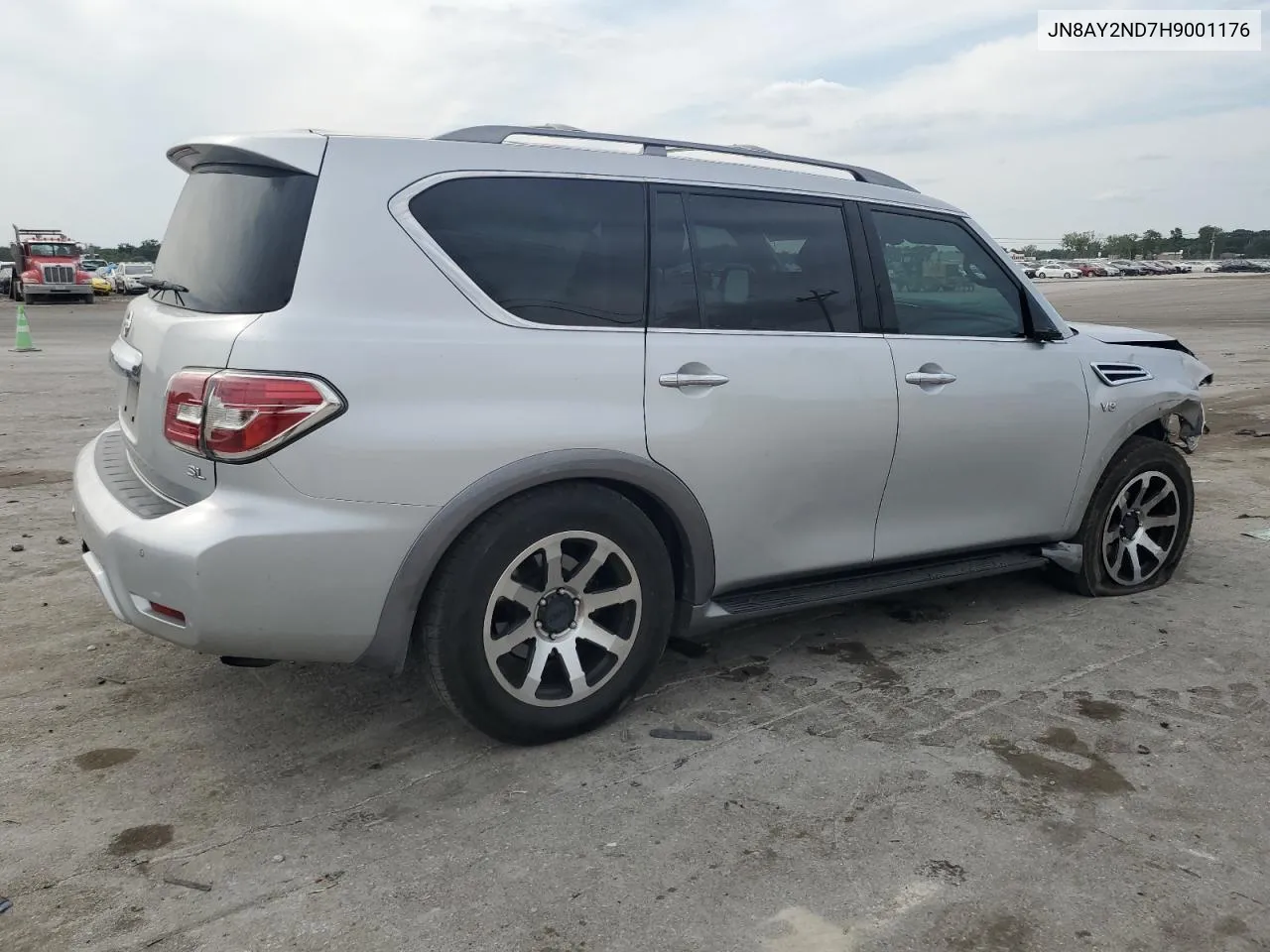 2017 Nissan Armada Sv VIN: JN8AY2ND7H9001176 Lot: 67538324