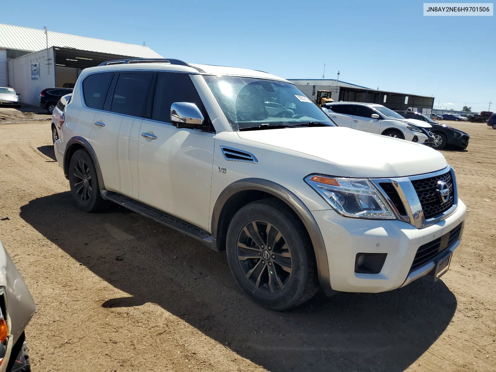 2017 Nissan Armada Platinum VIN: JN8AY2NE6H9701506 Lot: 68261814