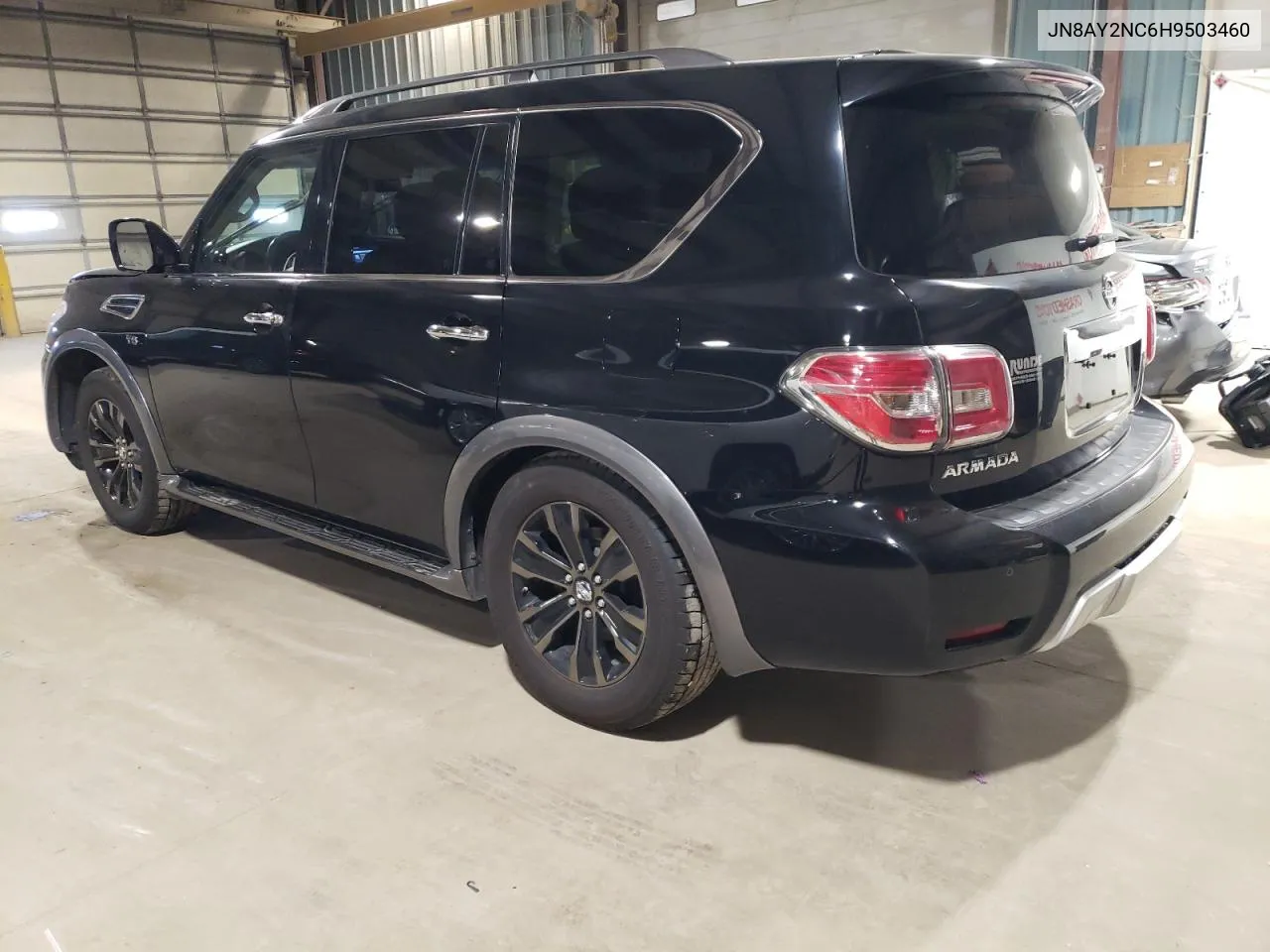 2017 Nissan Armada Sv VIN: JN8AY2NC6H9503460 Lot: 68263934