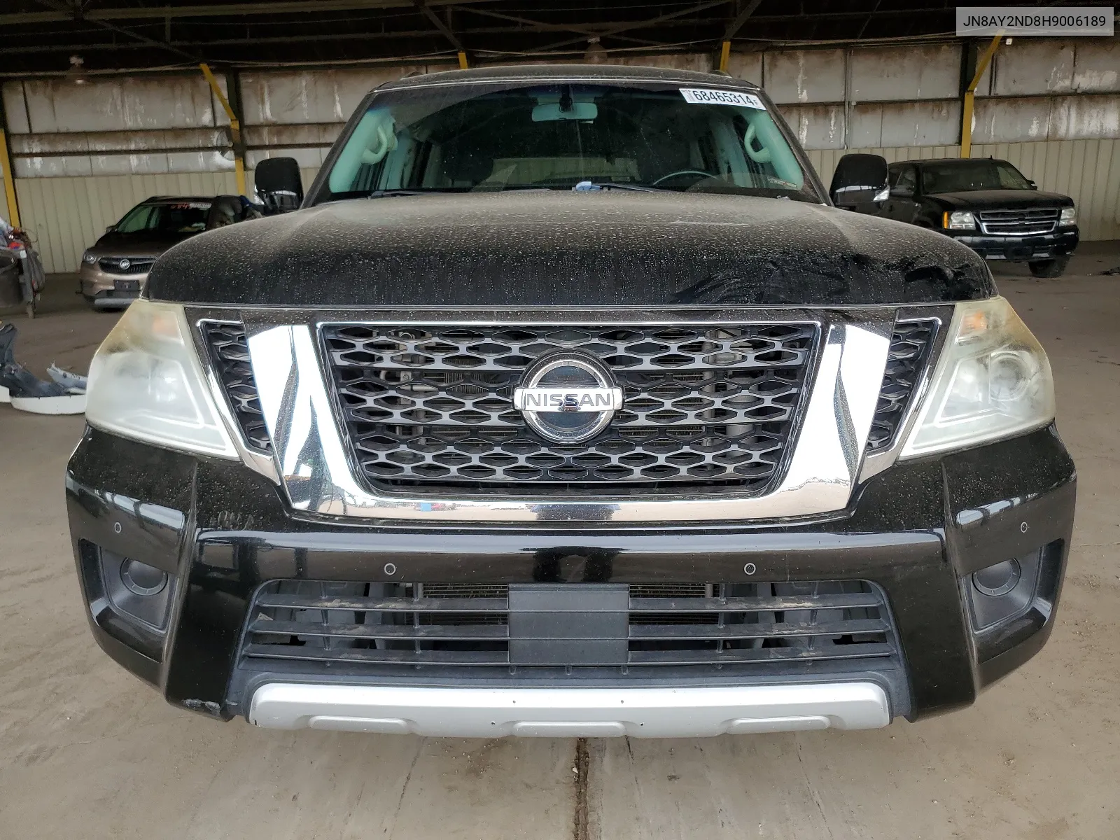 JN8AY2ND8H9006189 2017 Nissan Armada Sv