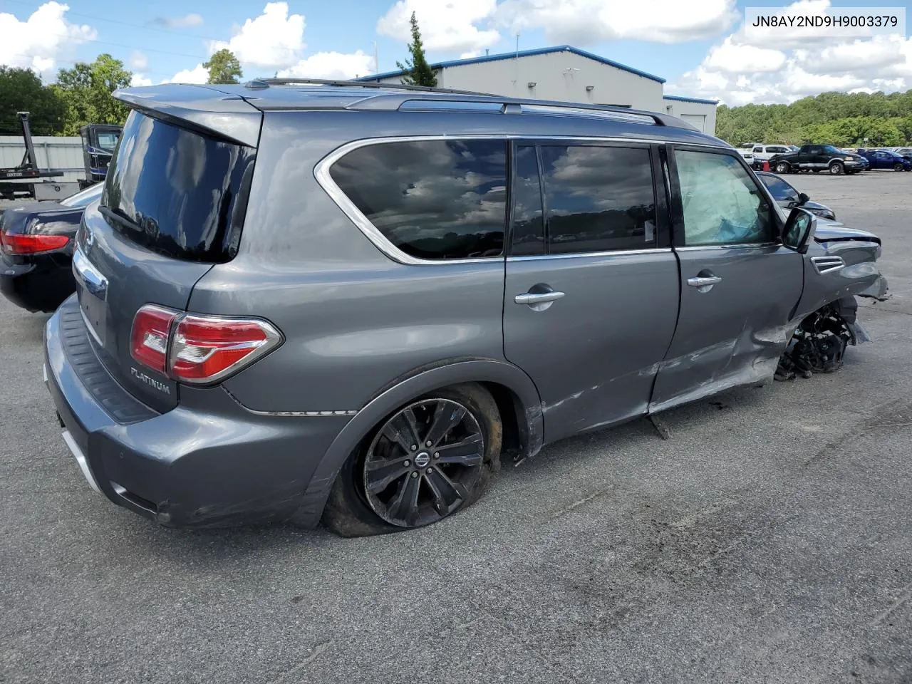 JN8AY2ND9H9003379 2017 Nissan Armada Sv