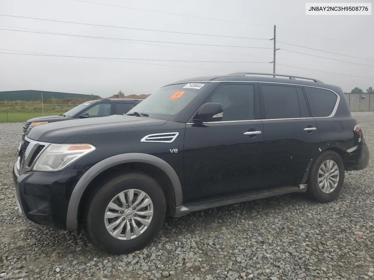 2017 Nissan Armada Sv VIN: JN8AY2NC3H9508776 Lot: 71455644