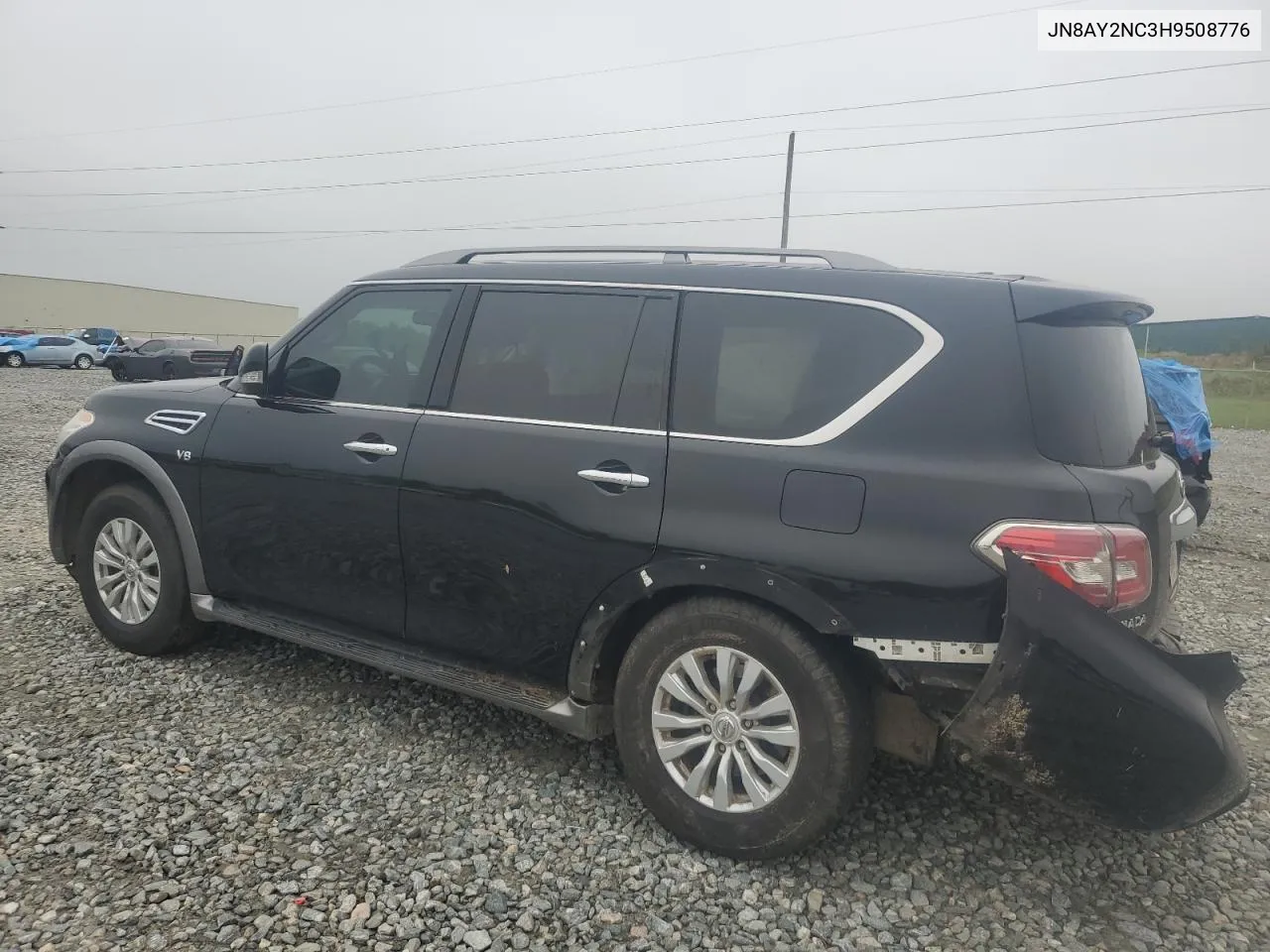 2017 Nissan Armada Sv VIN: JN8AY2NC3H9508776 Lot: 71455644