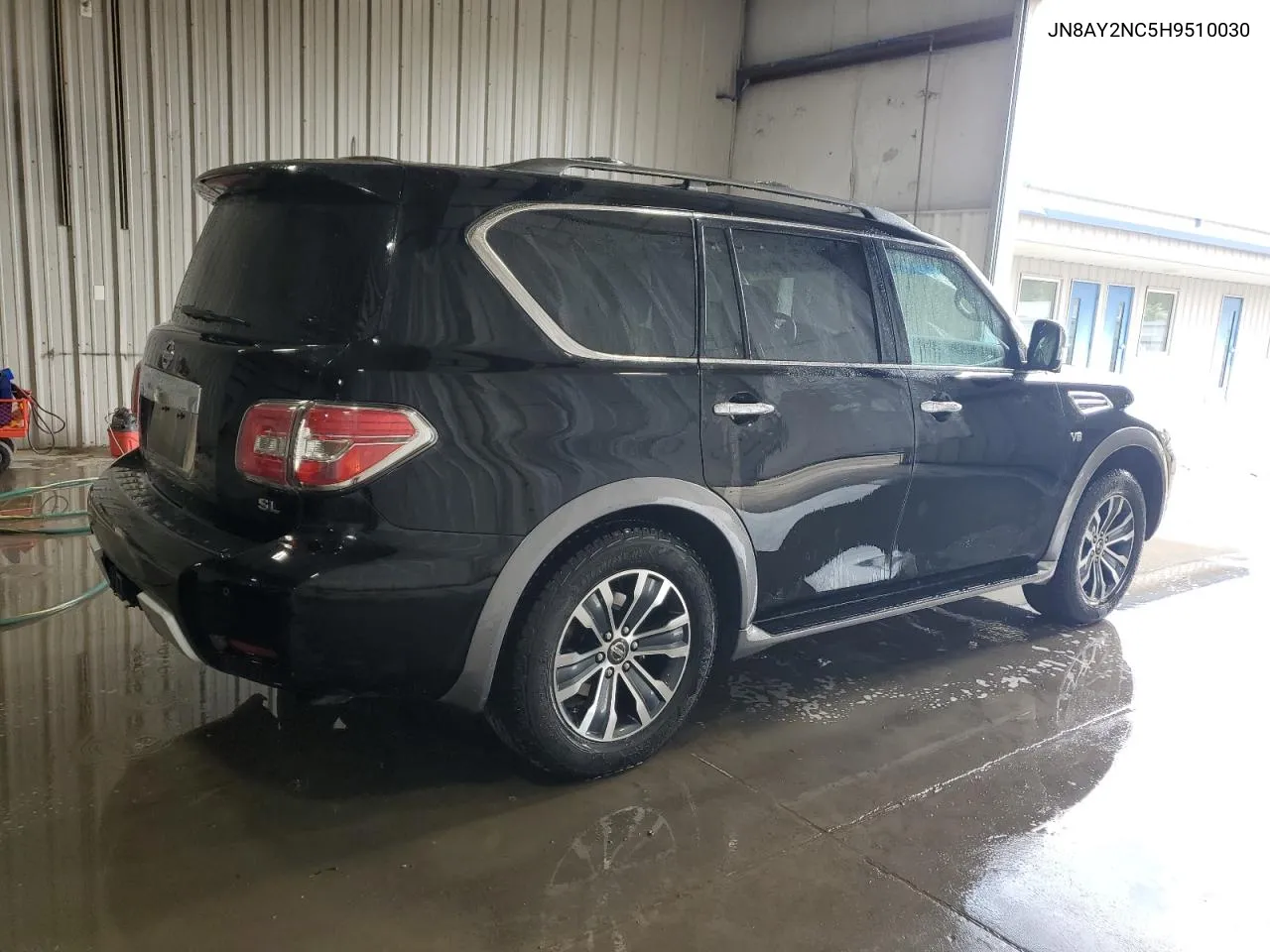 2017 Nissan Armada Sv VIN: JN8AY2NC5H9510030 Lot: 71827124