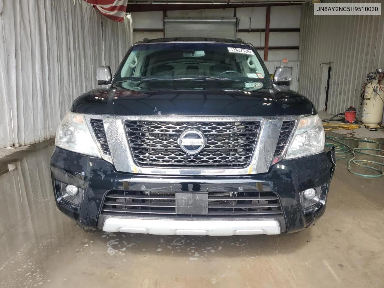 2017 Nissan Armada Sv VIN: JN8AY2NC5H9510030 Lot: 71827124