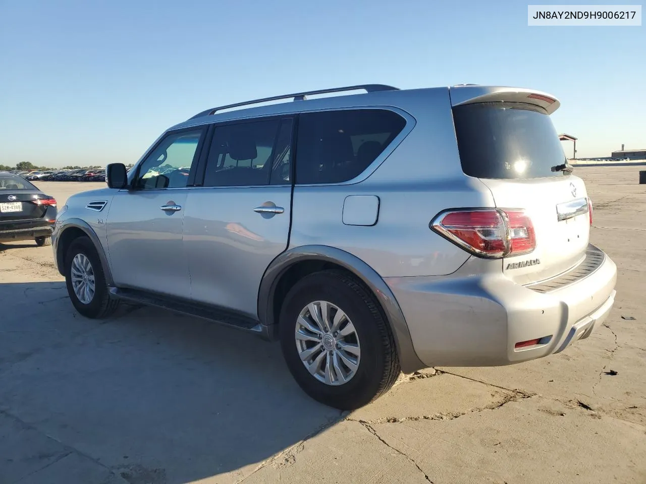 JN8AY2ND9H9006217 2017 Nissan Armada Sv