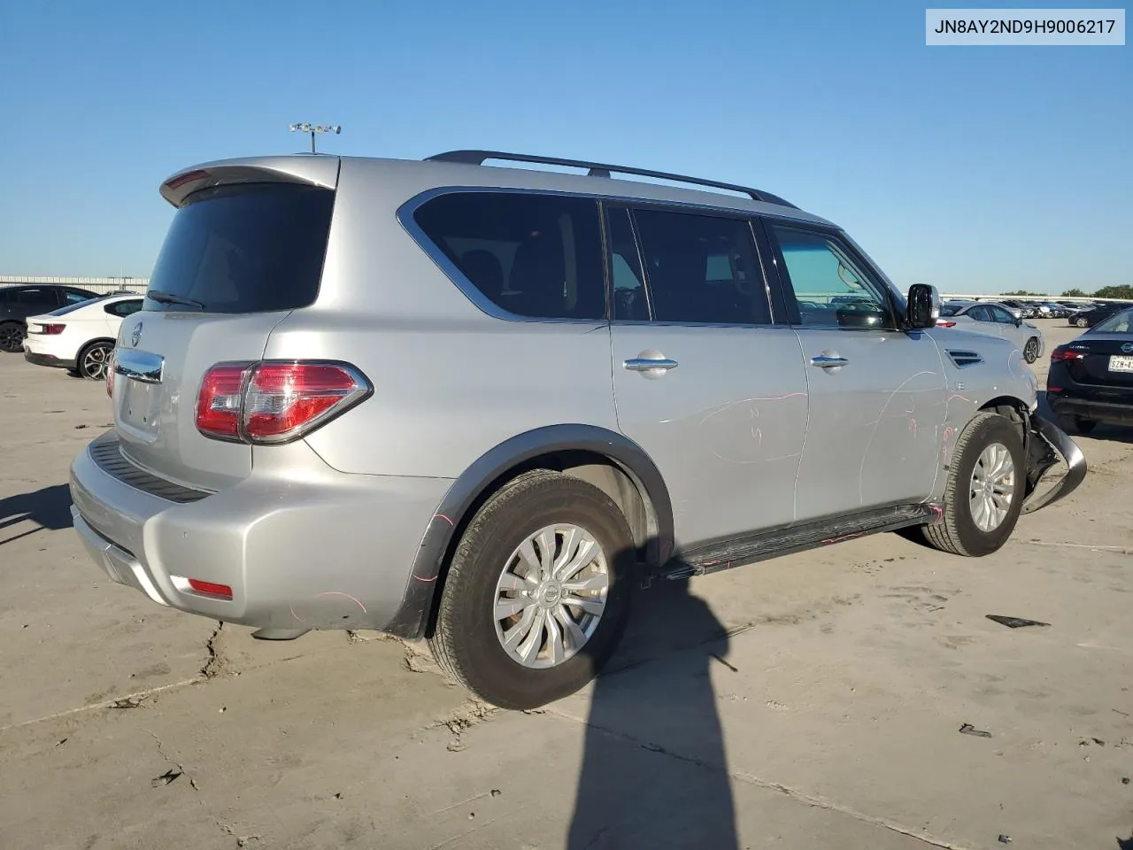 JN8AY2ND9H9006217 2017 Nissan Armada Sv