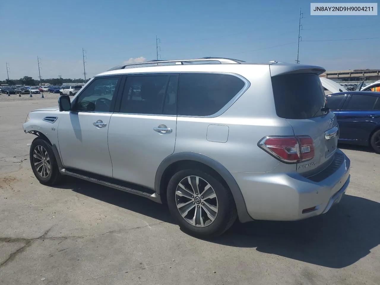 2017 Nissan Armada Sv VIN: JN8AY2ND9H9004211 Lot: 72361884