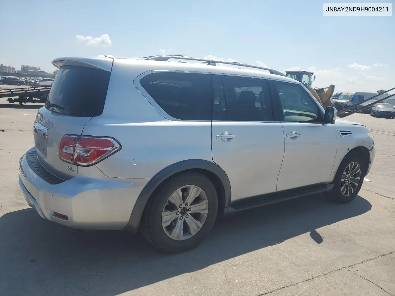 2017 Nissan Armada Sv VIN: JN8AY2ND9H9004211 Lot: 72361884