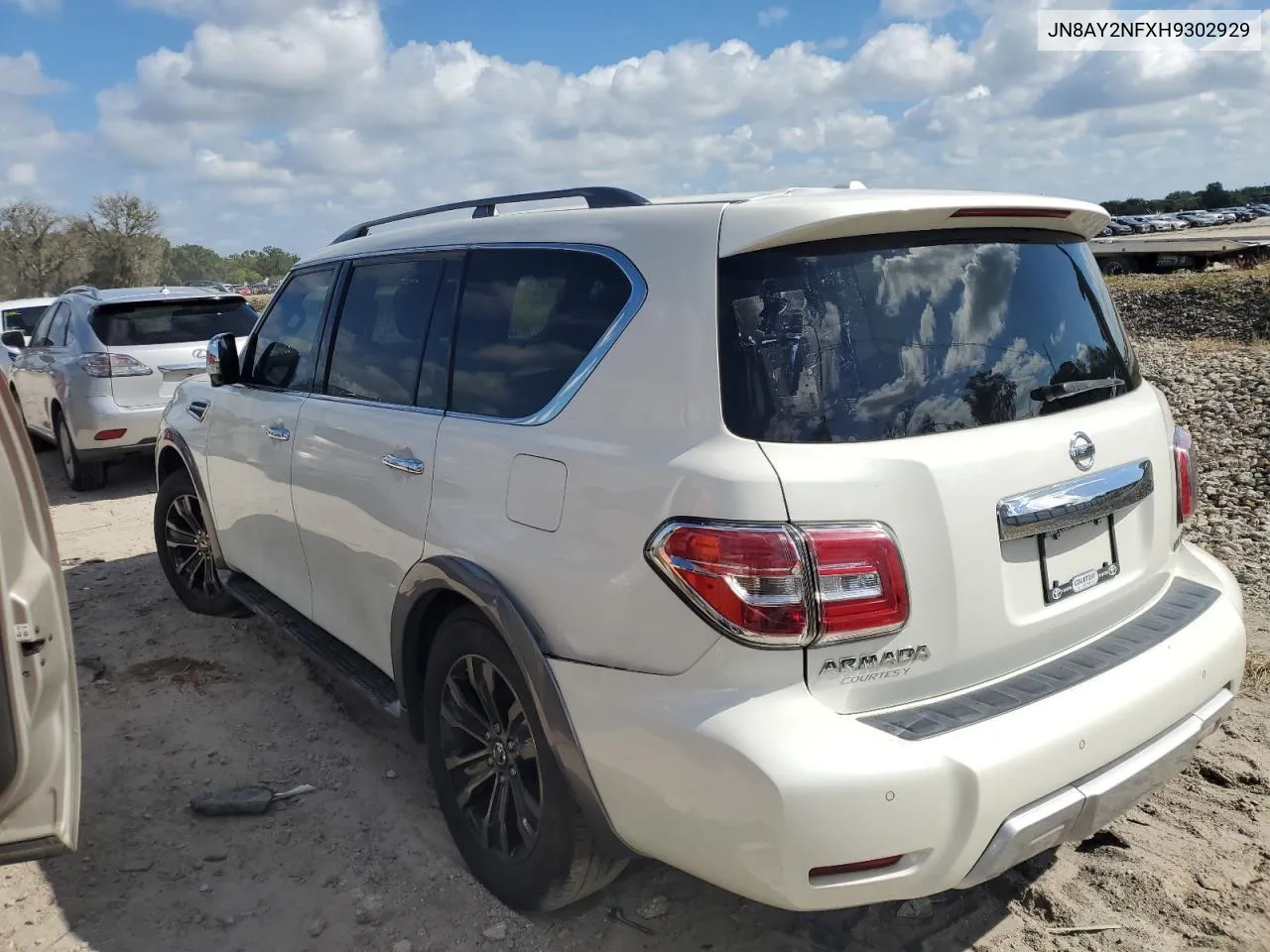 JN8AY2NFXH9302929 2017 Nissan Armada Platinum