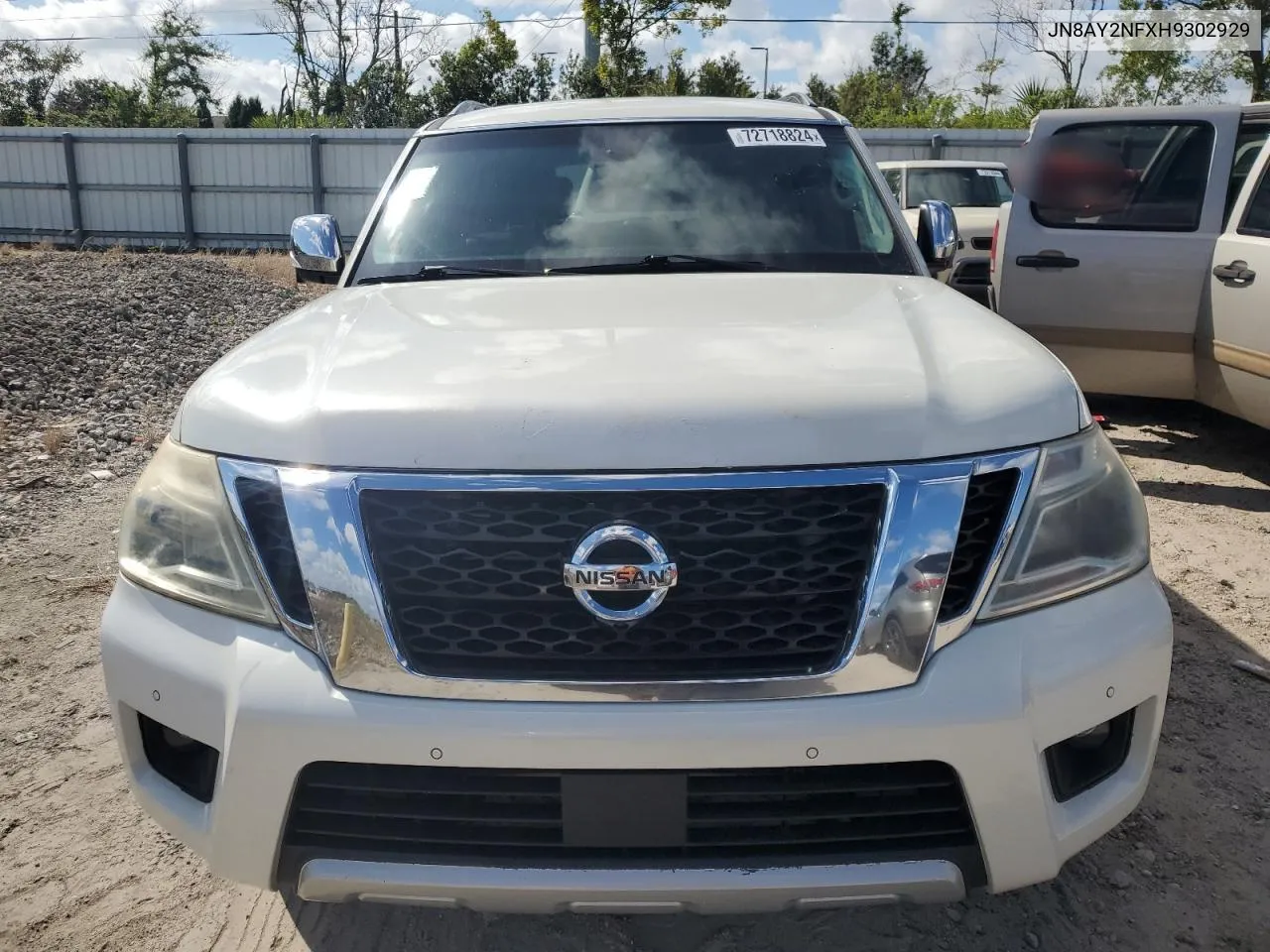 JN8AY2NFXH9302929 2017 Nissan Armada Platinum