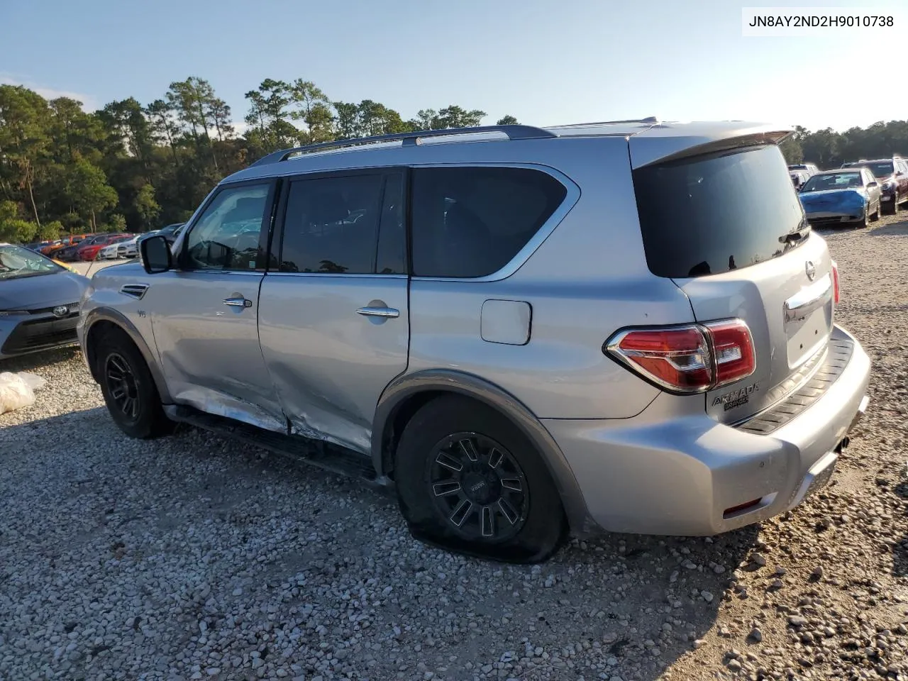 2017 Nissan Armada Sv VIN: JN8AY2ND2H9010738 Lot: 72987254