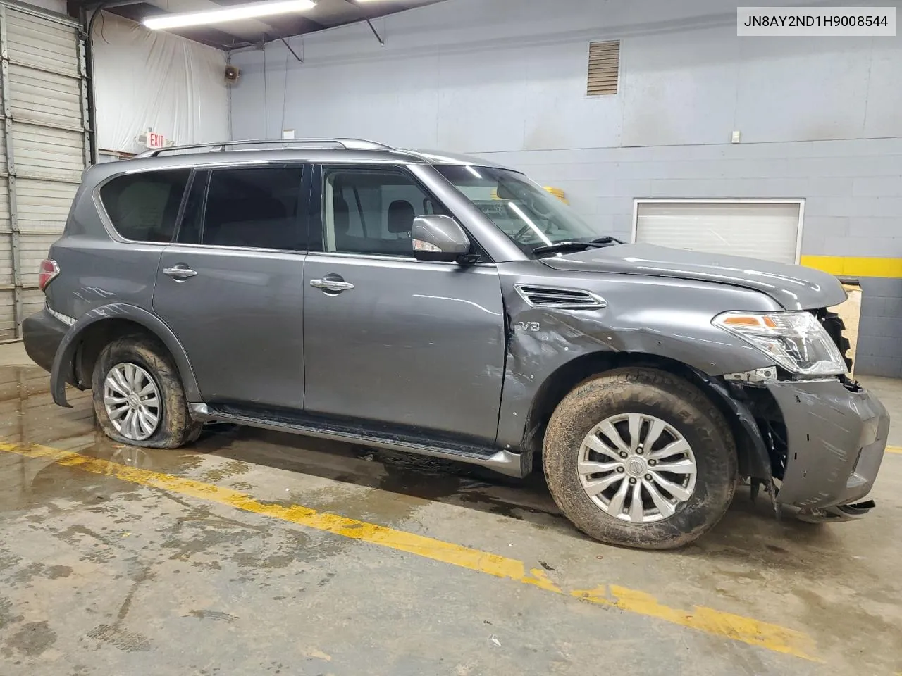 2017 Nissan Armada Sv VIN: JN8AY2ND1H9008544 Lot: 73183574