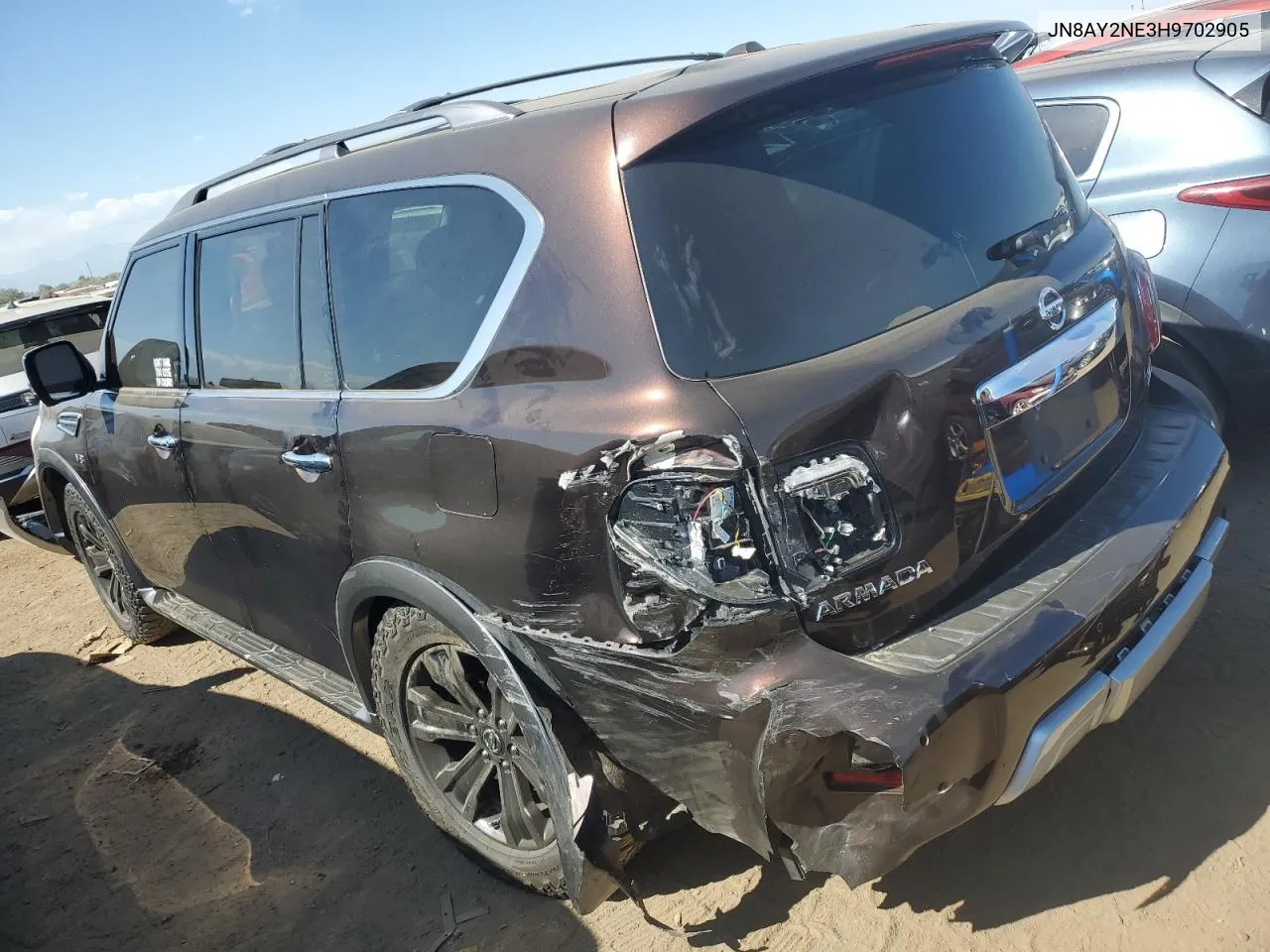 JN8AY2NE3H9702905 2017 Nissan Armada Platinum