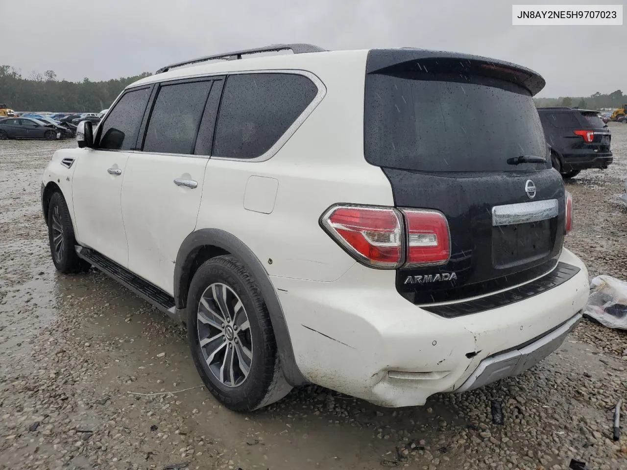 2017 Nissan Armada Platinum VIN: JN8AY2NE5H9707023 Lot: 73416154