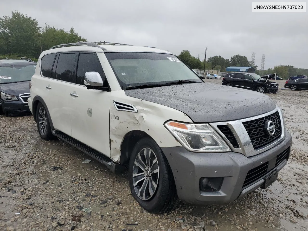 2017 Nissan Armada Platinum VIN: JN8AY2NE5H9707023 Lot: 73416154