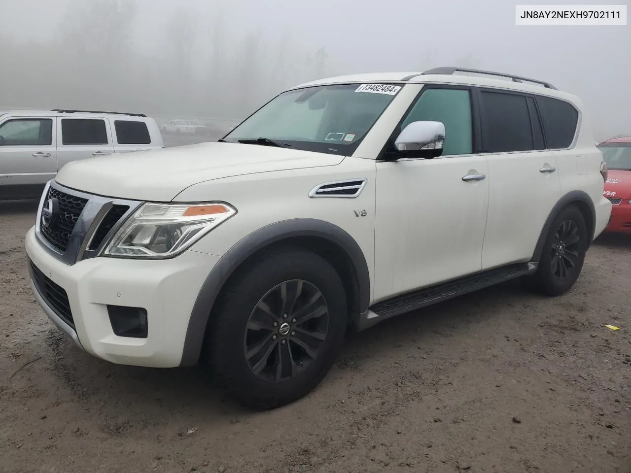 JN8AY2NEXH9702111 2017 Nissan Armada Platinum