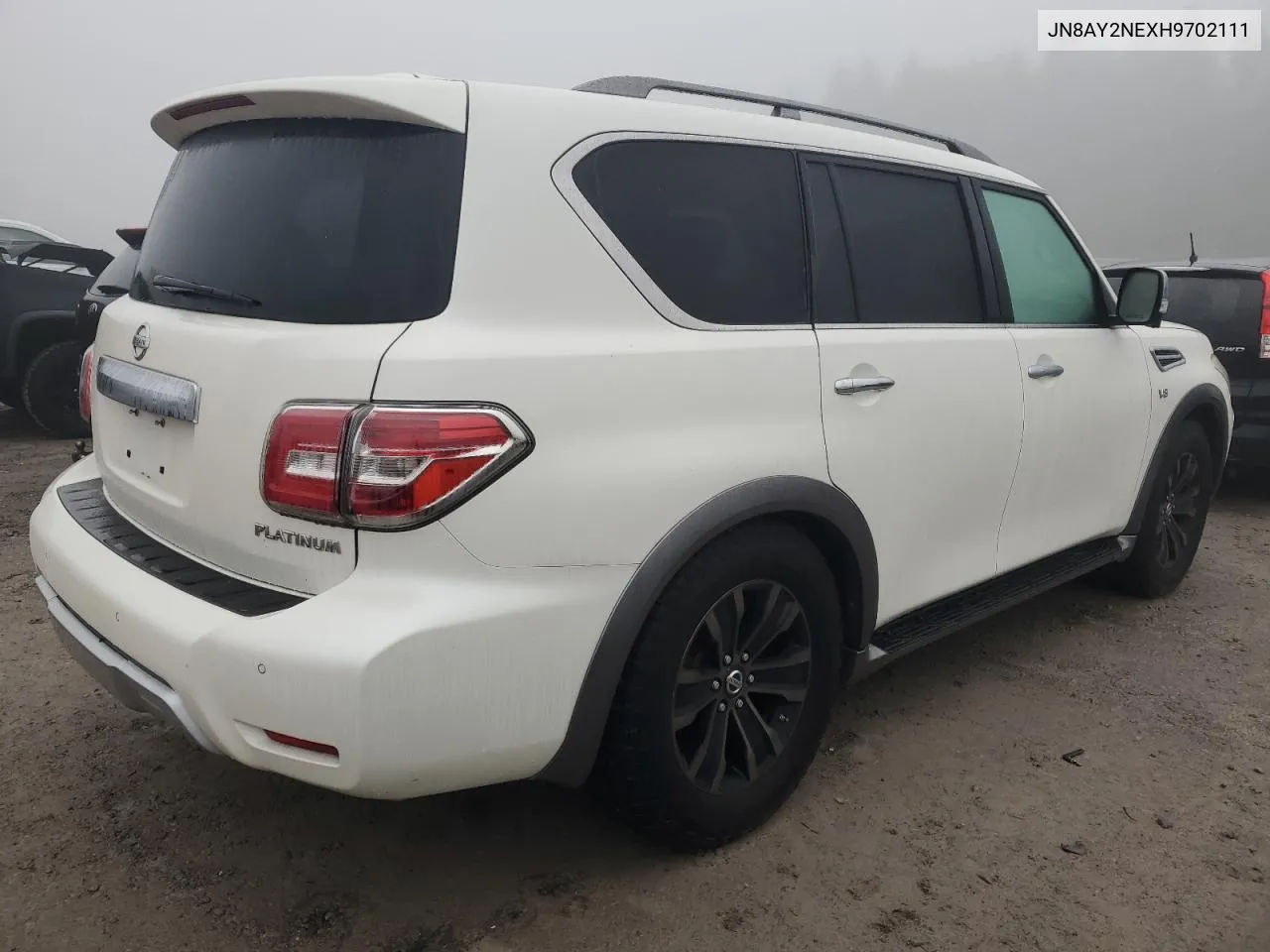 2017 Nissan Armada Platinum VIN: JN8AY2NEXH9702111 Lot: 73482484