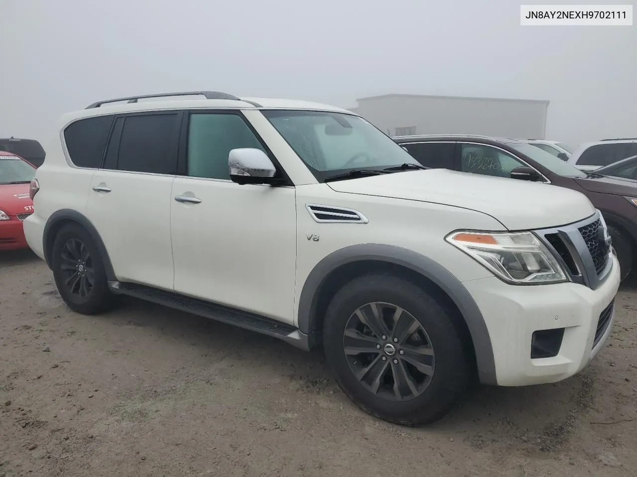 2017 Nissan Armada Platinum VIN: JN8AY2NEXH9702111 Lot: 73482484