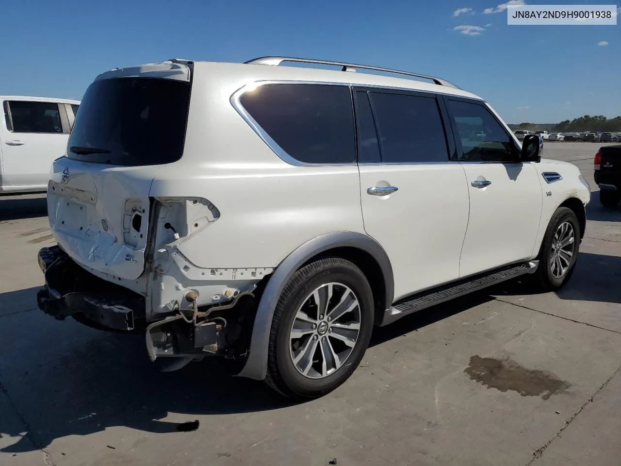 2017 Nissan Armada Sv VIN: JN8AY2ND9H9001938 Lot: 73793074