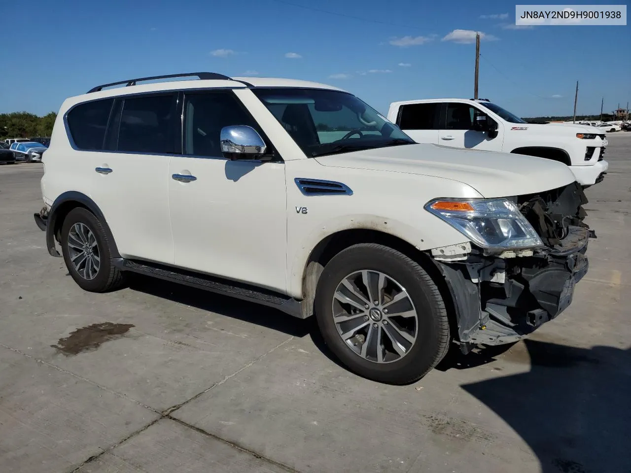 2017 Nissan Armada Sv VIN: JN8AY2ND9H9001938 Lot: 73793074