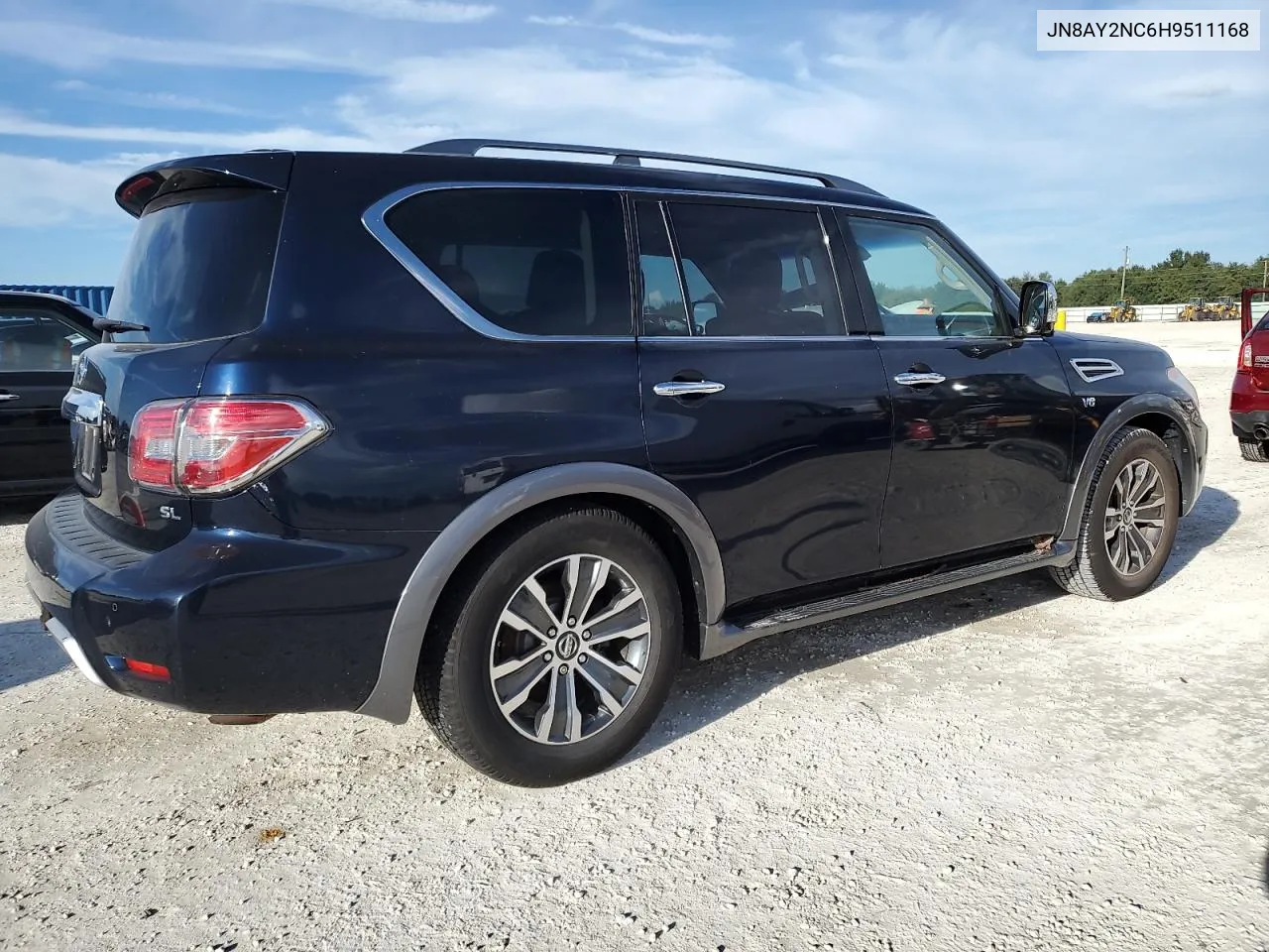 JN8AY2NC6H9511168 2017 Nissan Armada Sv