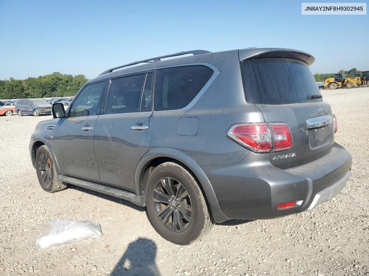 2017 Nissan Armada Platinum VIN: JN8AY2NF8H9302945 Lot: 74692394