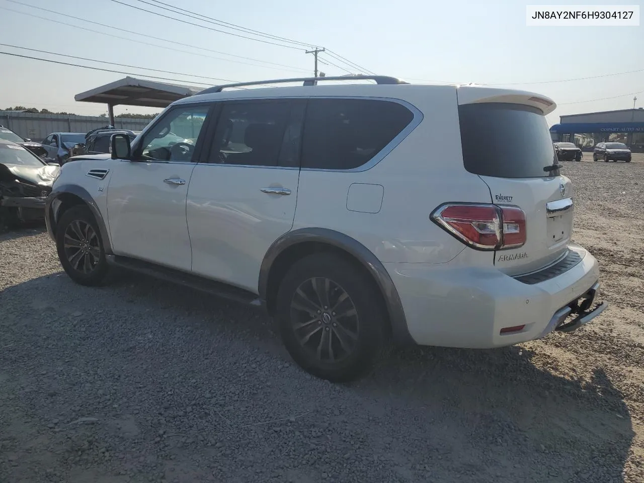 2017 Nissan Armada Platinum VIN: JN8AY2NF6H9304127 Lot: 75743134