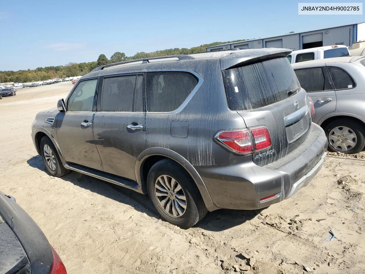 2017 Nissan Armada Sv VIN: JN8AY2ND4H9002785 Lot: 75985714