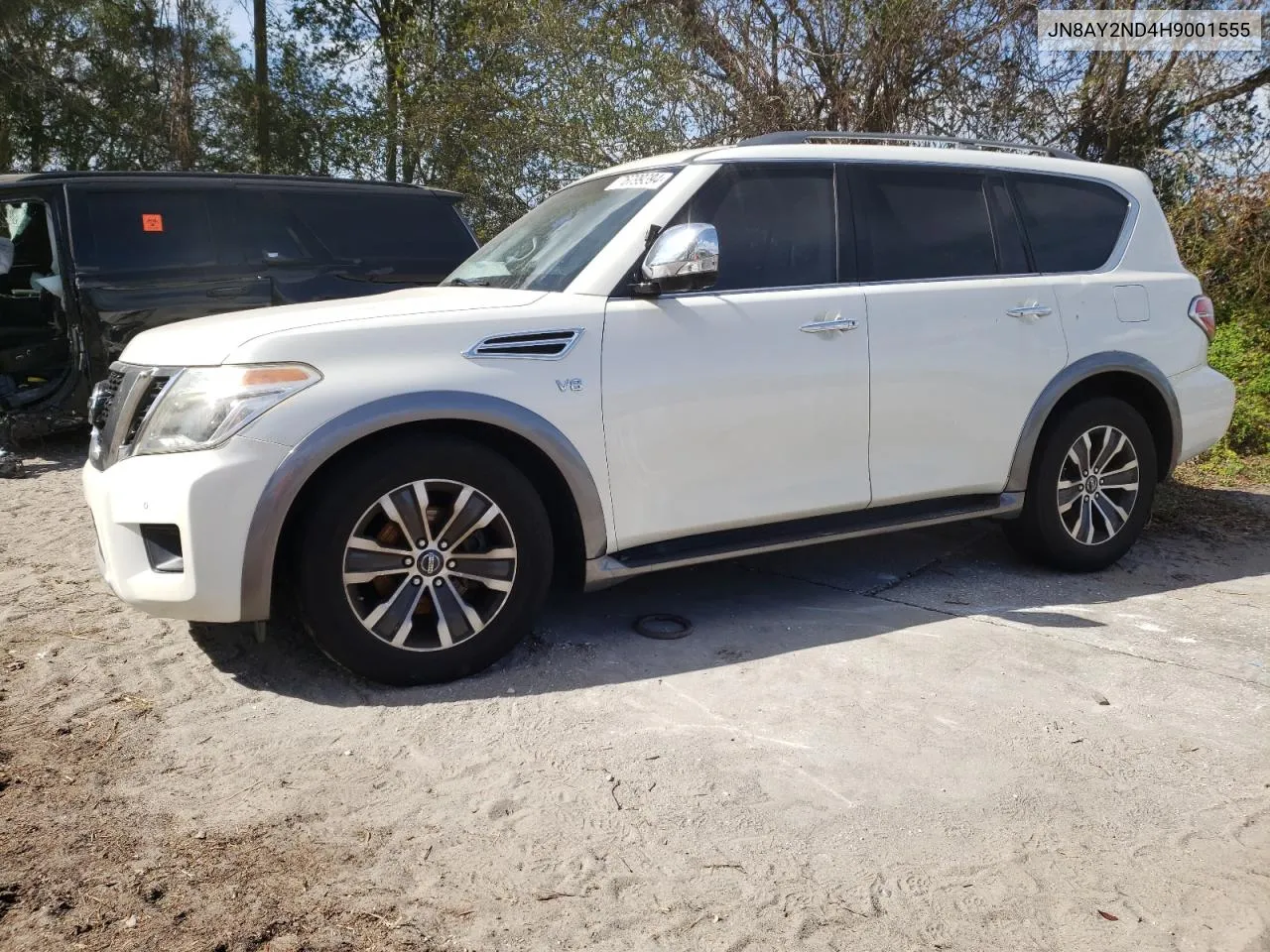 2017 Nissan Armada Sv VIN: JN8AY2ND4H9001555 Lot: 76799394