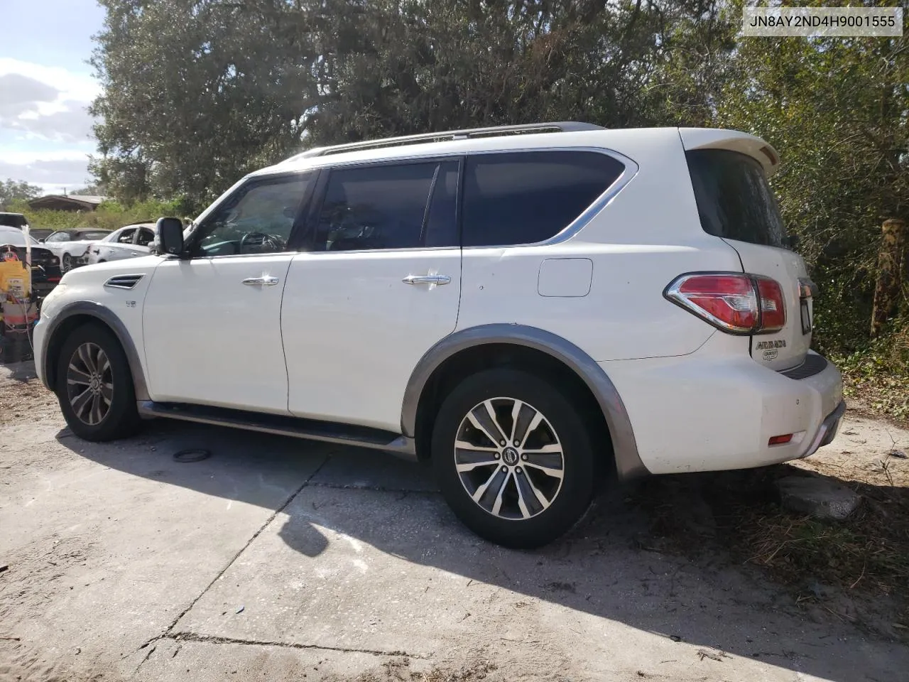 2017 Nissan Armada Sv VIN: JN8AY2ND4H9001555 Lot: 76799394