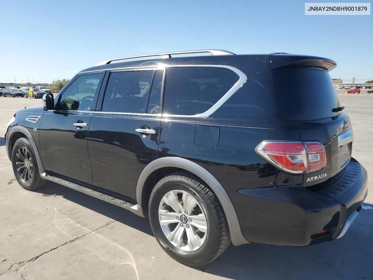 2017 Nissan Armada Sv VIN: JN8AY2ND8H9001879 Lot: 77087304