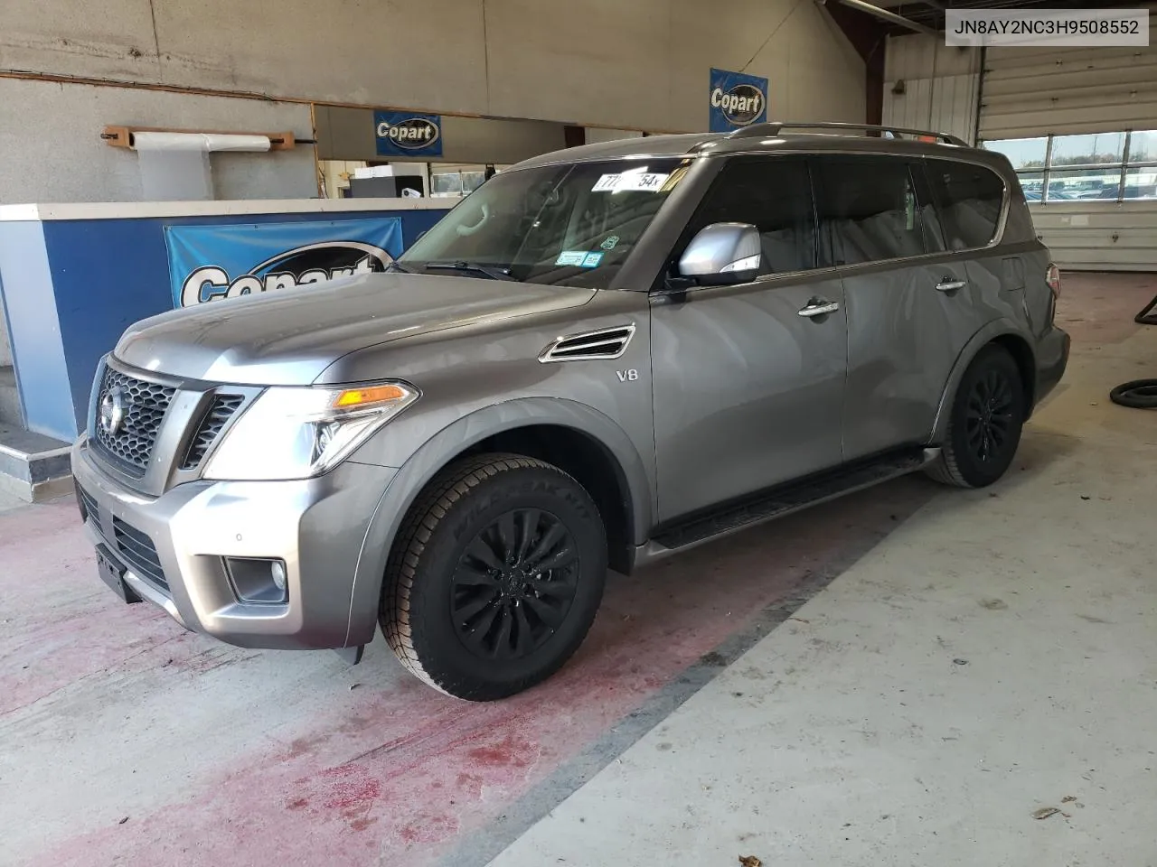 2017 Nissan Armada Sv VIN: JN8AY2NC3H9508552 Lot: 77217654