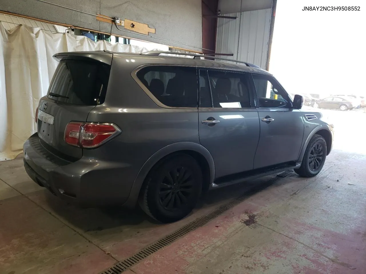 2017 Nissan Armada Sv VIN: JN8AY2NC3H9508552 Lot: 77217654