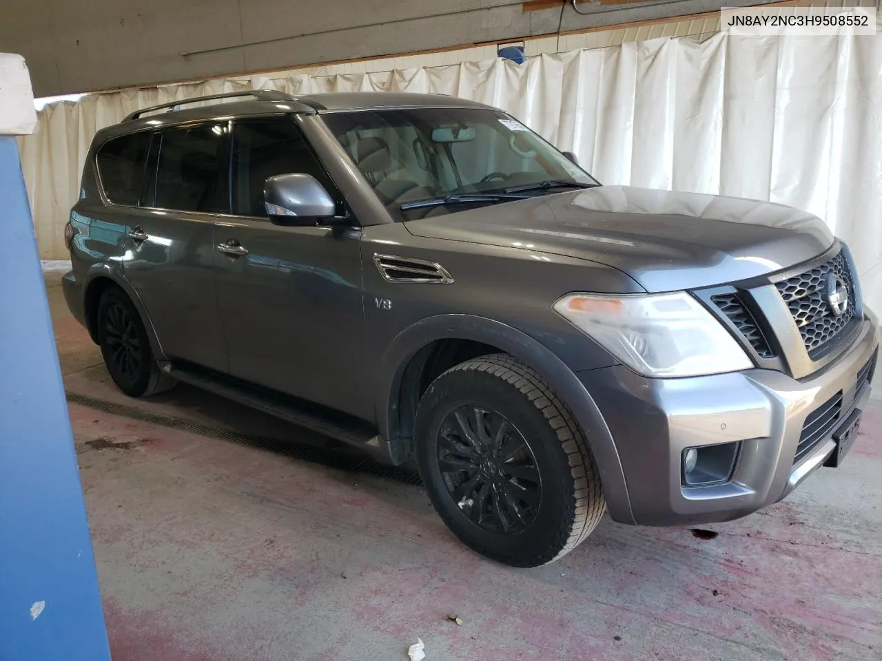 2017 Nissan Armada Sv VIN: JN8AY2NC3H9508552 Lot: 77217654