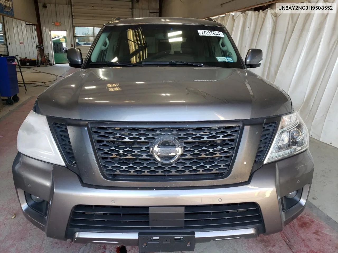 2017 Nissan Armada Sv VIN: JN8AY2NC3H9508552 Lot: 77217654